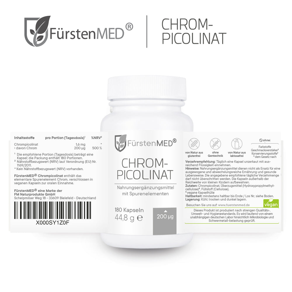 FürstenMED Chrom 180 Kapseln