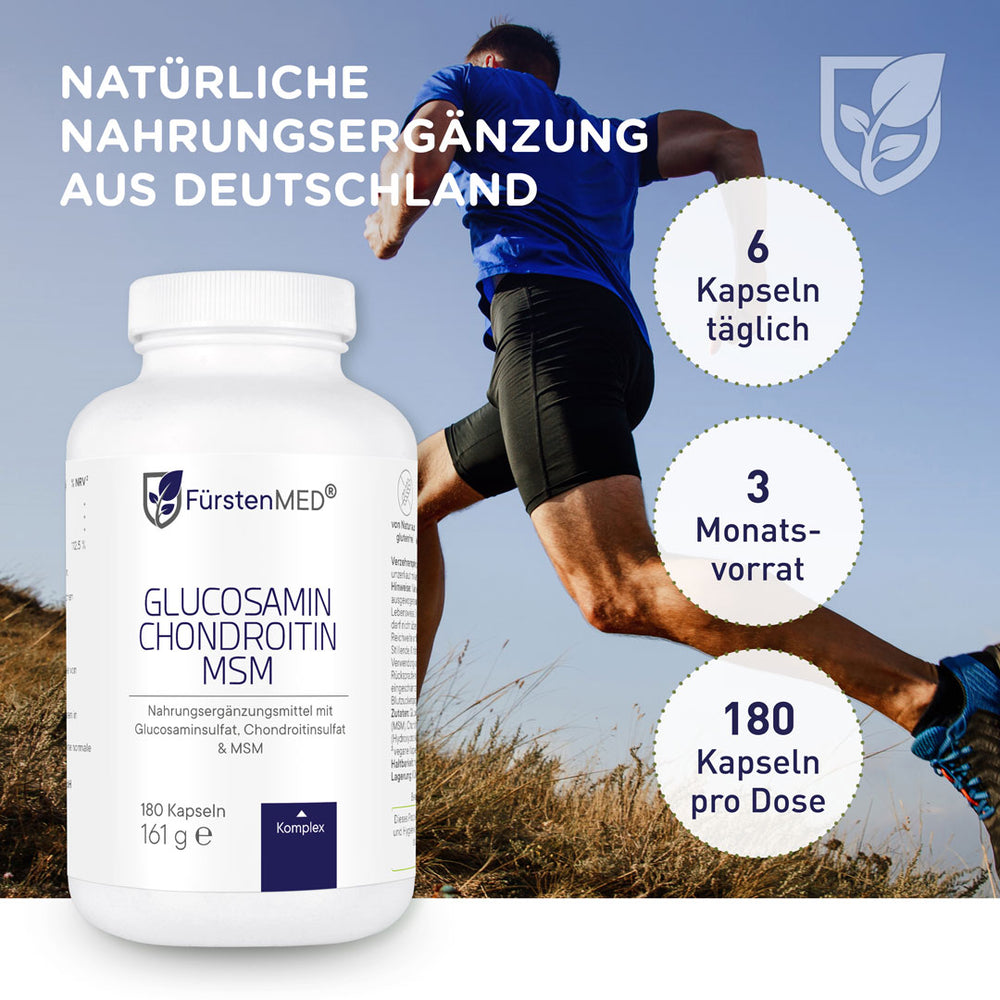 
                  
                    FürstenMED Glucosamin + Chondroitin + MSM 180 Kapseln
                  
                