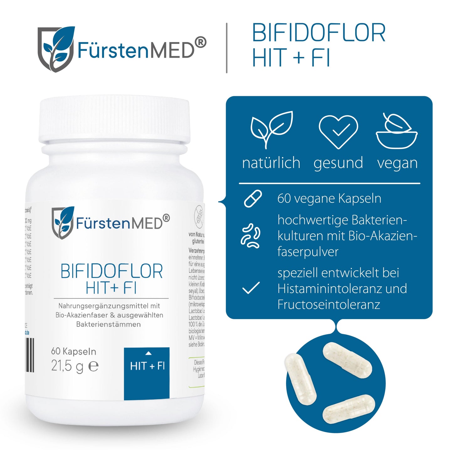
                  
                    FürstenMED Histakur-FI Set bestehend aus Bifidoflor HIT+FI + Quercetin HIT
                  
                