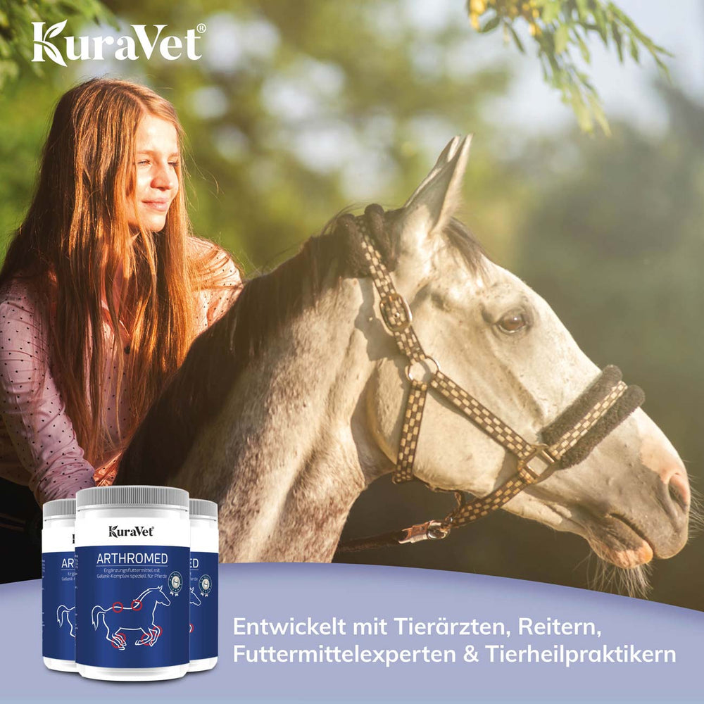 
                  
                    KuraVet Arthromed - Ergänzungsfuttermittel für Pferde 1,2kg
                  
                