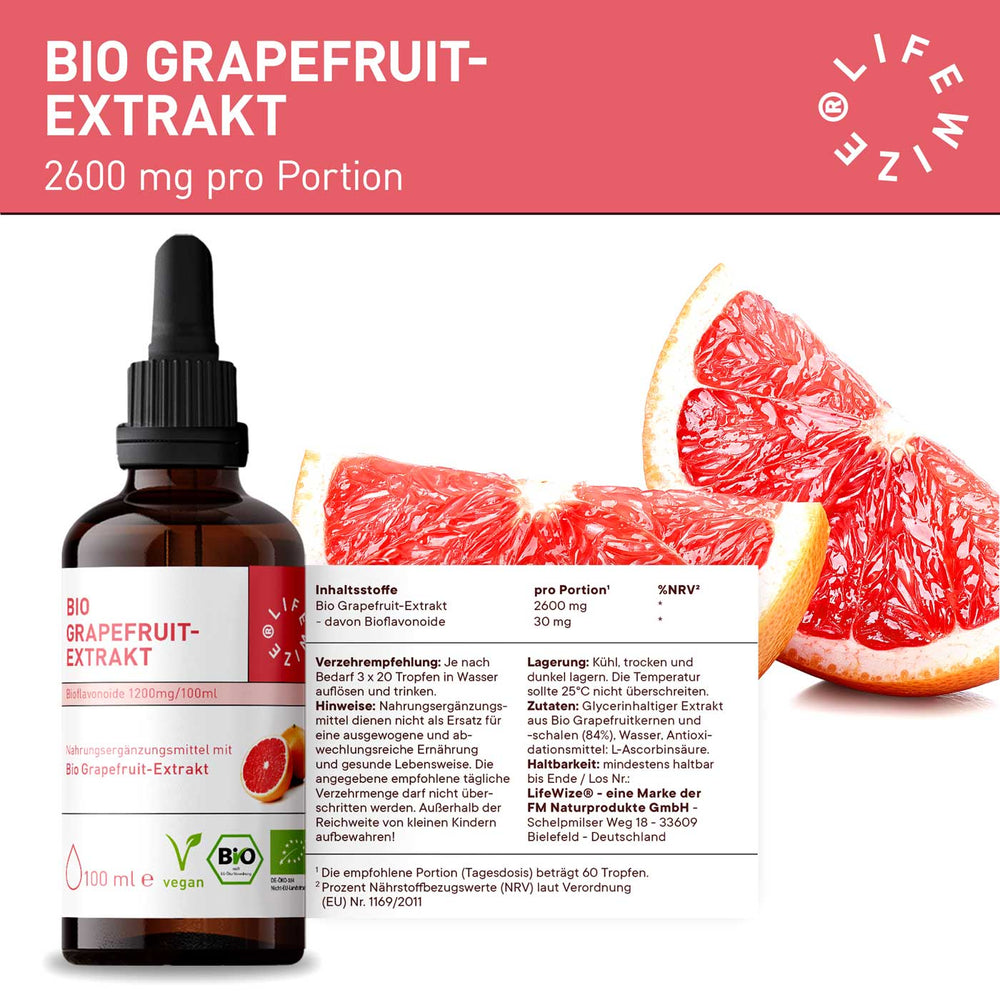 LifeWize Grapefruit-Extrakt 100ml – FuerstenMED