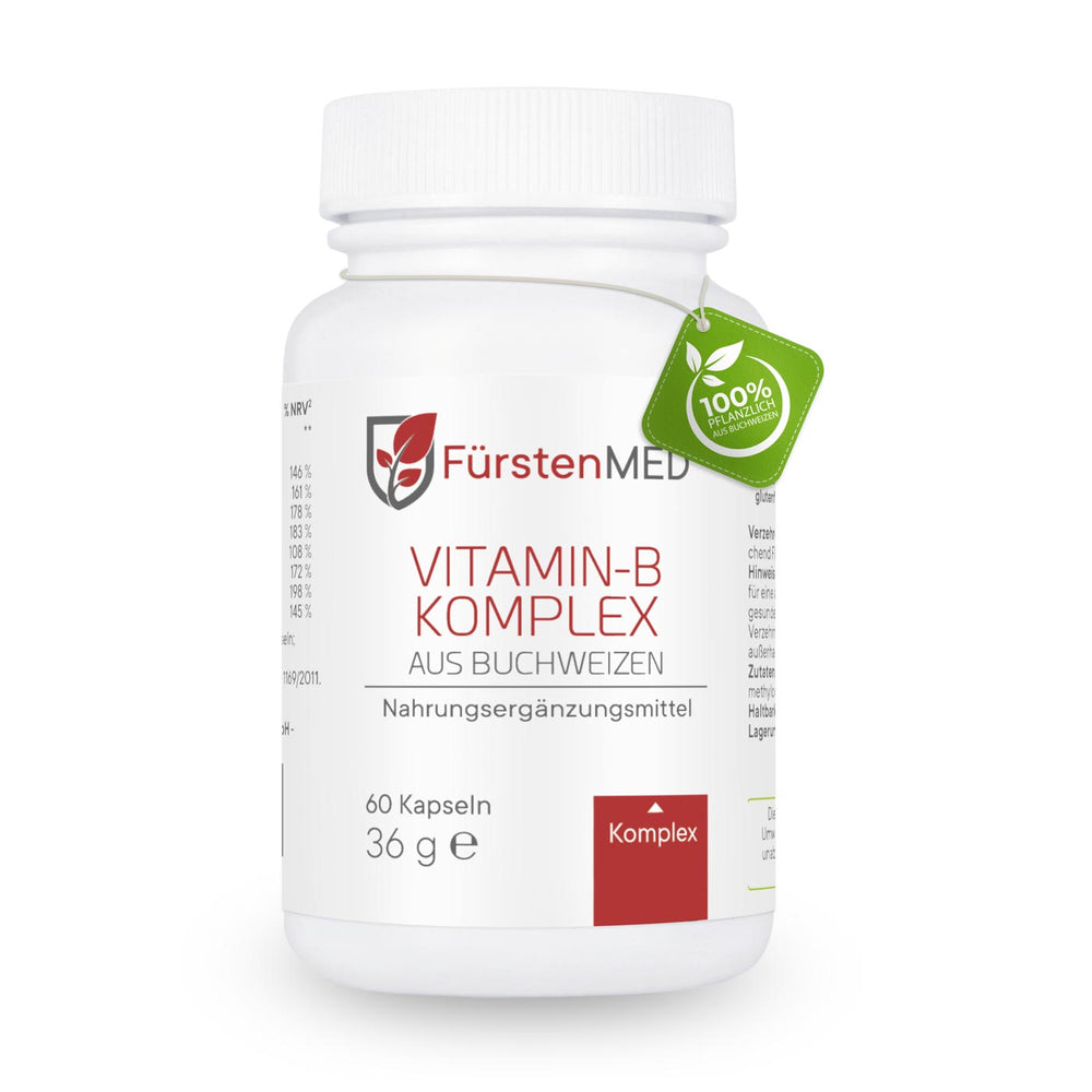 FürstenMED Natürlicher Vitamin B-Komplex 60 Kapseln